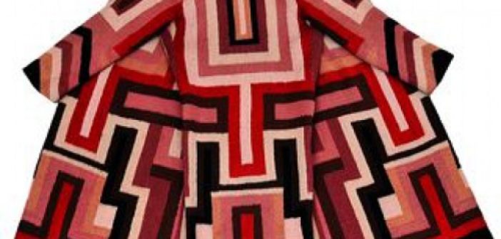 Sonia Delaunay Manteau pour Gloria Swanson c. 1924 Broderie de laine Collection particulière