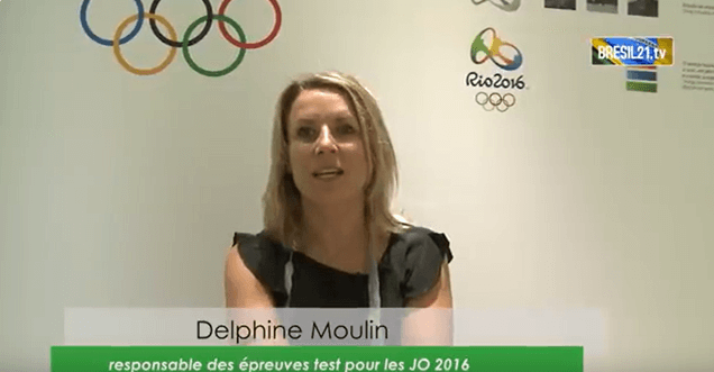 Delphine Moulin, la gringa inspirada des JO 2016