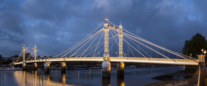 ©Wikipedia - Albert Bridge, Londres