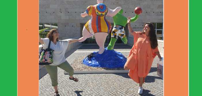 ©Nanas de Niki de Saint Phalle Musée collection Berardo Lisbonne -photo personnelle